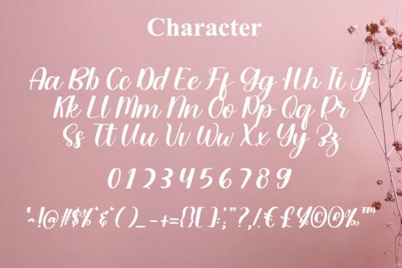 Pastel Font PNG with transparent background - Preview 2
