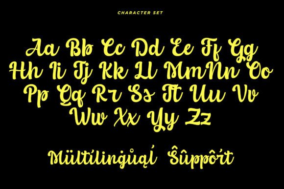 Pears Font PNG with transparent background - Preview 3