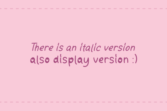 Pinky Lava Font PNG with transparent background - Preview 4