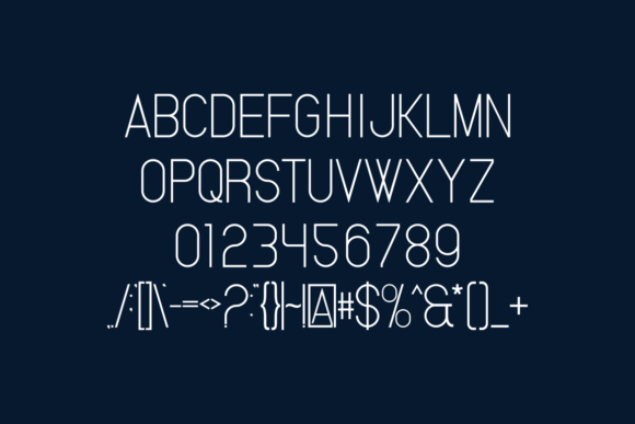 Qountero Font PNG with transparent background - Preview 3