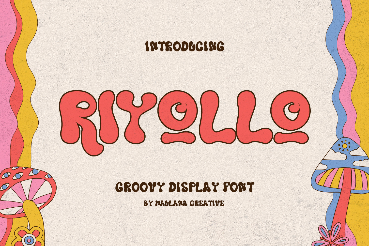 Riyollo Font by Maulana Creative · Creative Fabrica