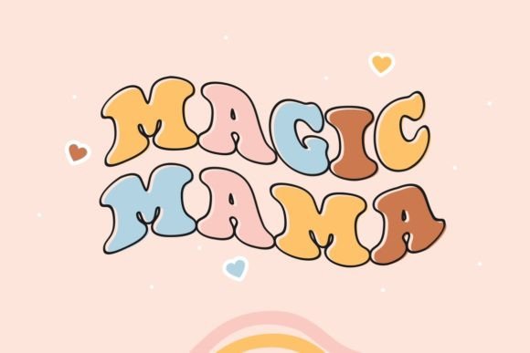 Roter Hoody Font PNG with transparent background - Preview 3