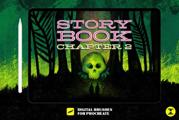 Storybook Ch. 2 Procreate Brushes