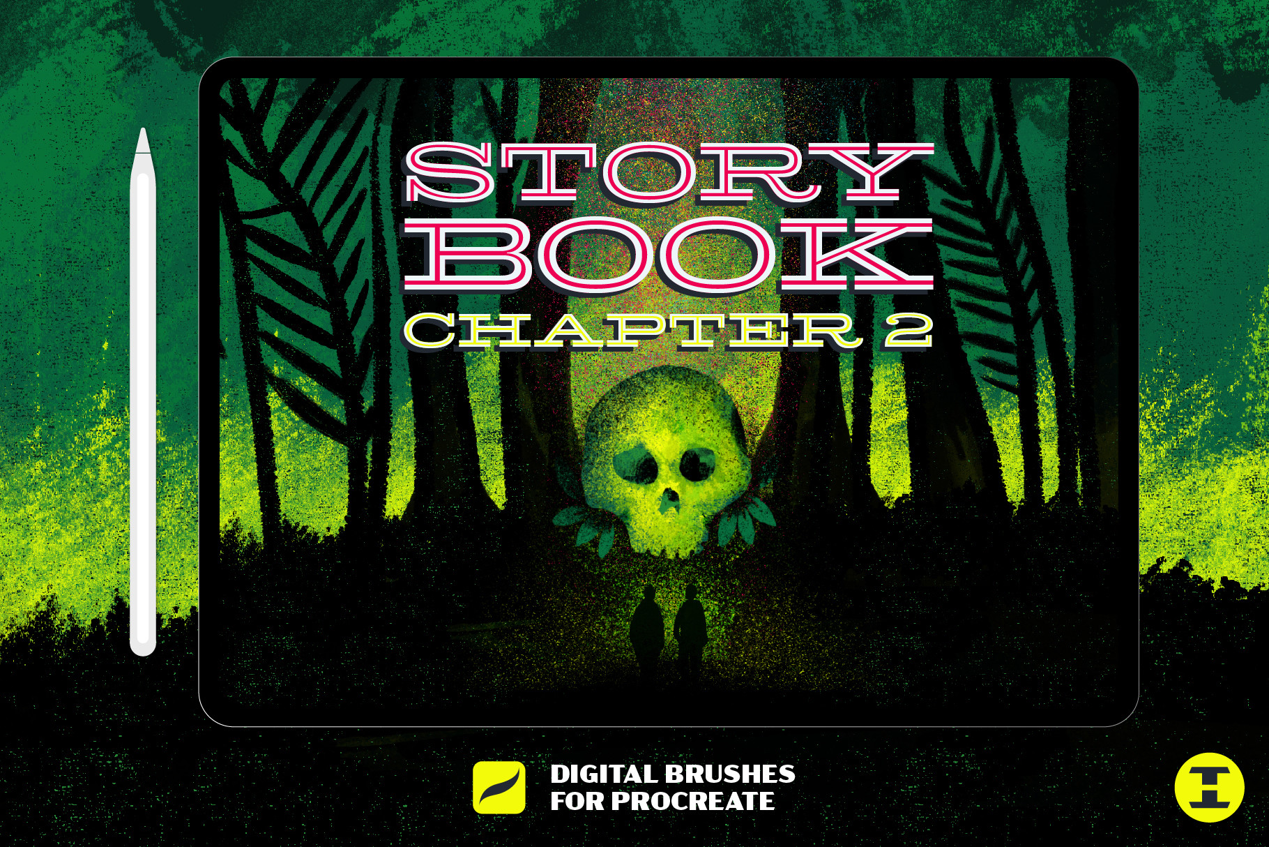 Storybook Ch. 2 Procreate Brushes