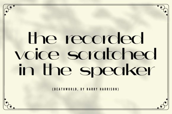 Corda Font PNG with transparent background - Preview 1