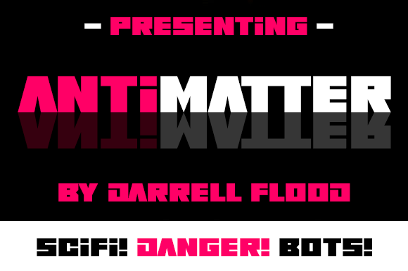 Antimatter Font - Preview 1