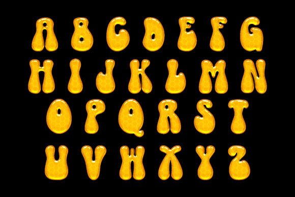 Cutesy Honey Font - Preview 1