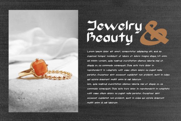 Ganely Font - Preview 3