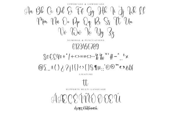 Glitters Font - Preview 5