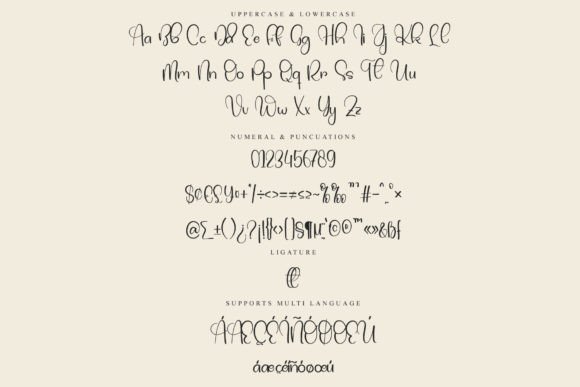 Handshake Font - Preview 5