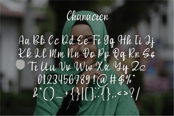 Hanifah Font - Preview 1