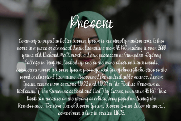 Hanifah Font - Preview 2