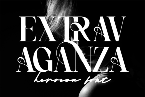 Heroeau Elegant Font PNG with transparent background - Preview 4