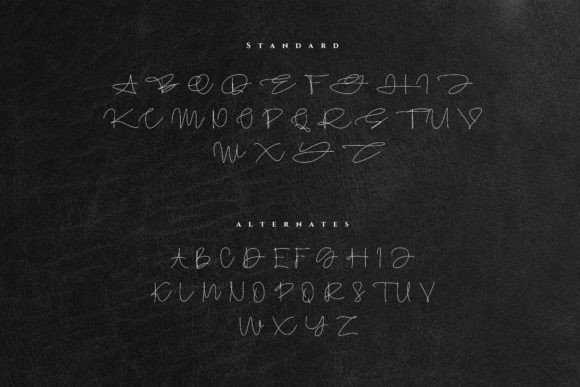 Homallond Font PNG with transparent background - Preview 2