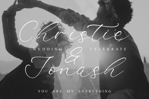 Kisstyone Gaselin Font PNG with transparent background - Preview 1