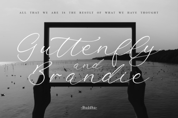 Kisstyone Gaselin Font PNG with transparent background - Preview 4