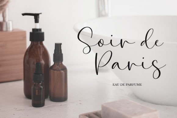 Majestic Jasmine Font PNG with transparent background - Preview 3