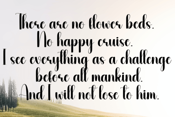Rolsting Font PNG with transparent background - Preview 4