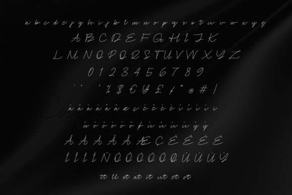 Signotera Font PNG with transparent background - Preview 4