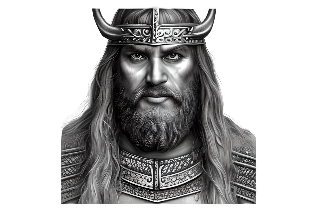 Viking Warrior Graphic by L. M. Dunn · Creative Fabrica