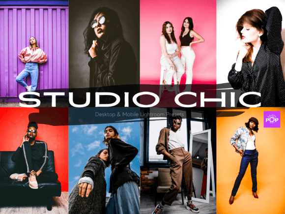 10 Studio Chic Color Lightroom Presets Graphic Actions & Presets By The Digital Candy Shop