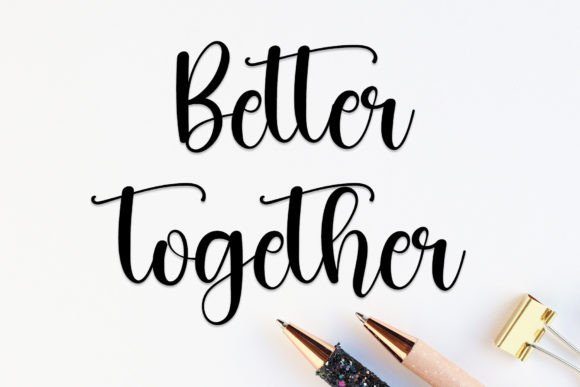Finger Line Font - Preview 5