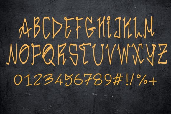 Rifat Font font preview - 2