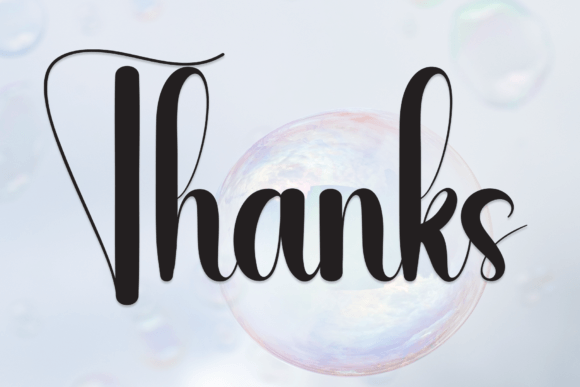 Bubbles Font - Preview 6