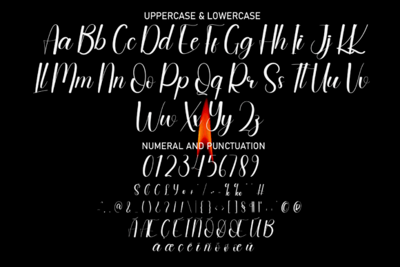 Candle Font - Preview 5