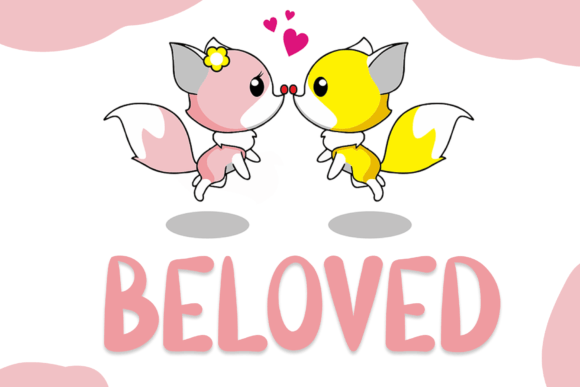 Cute Kitten Font - Preview 1
