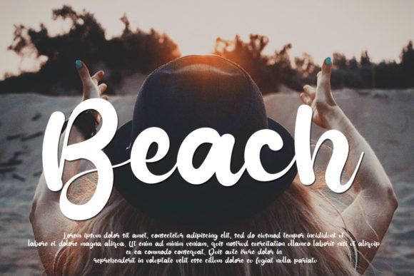 Delicious Font PNG with transparent background - Preview 1