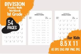 Division Math Worksheet for Kids Graphic by Creative Design · Creative ...