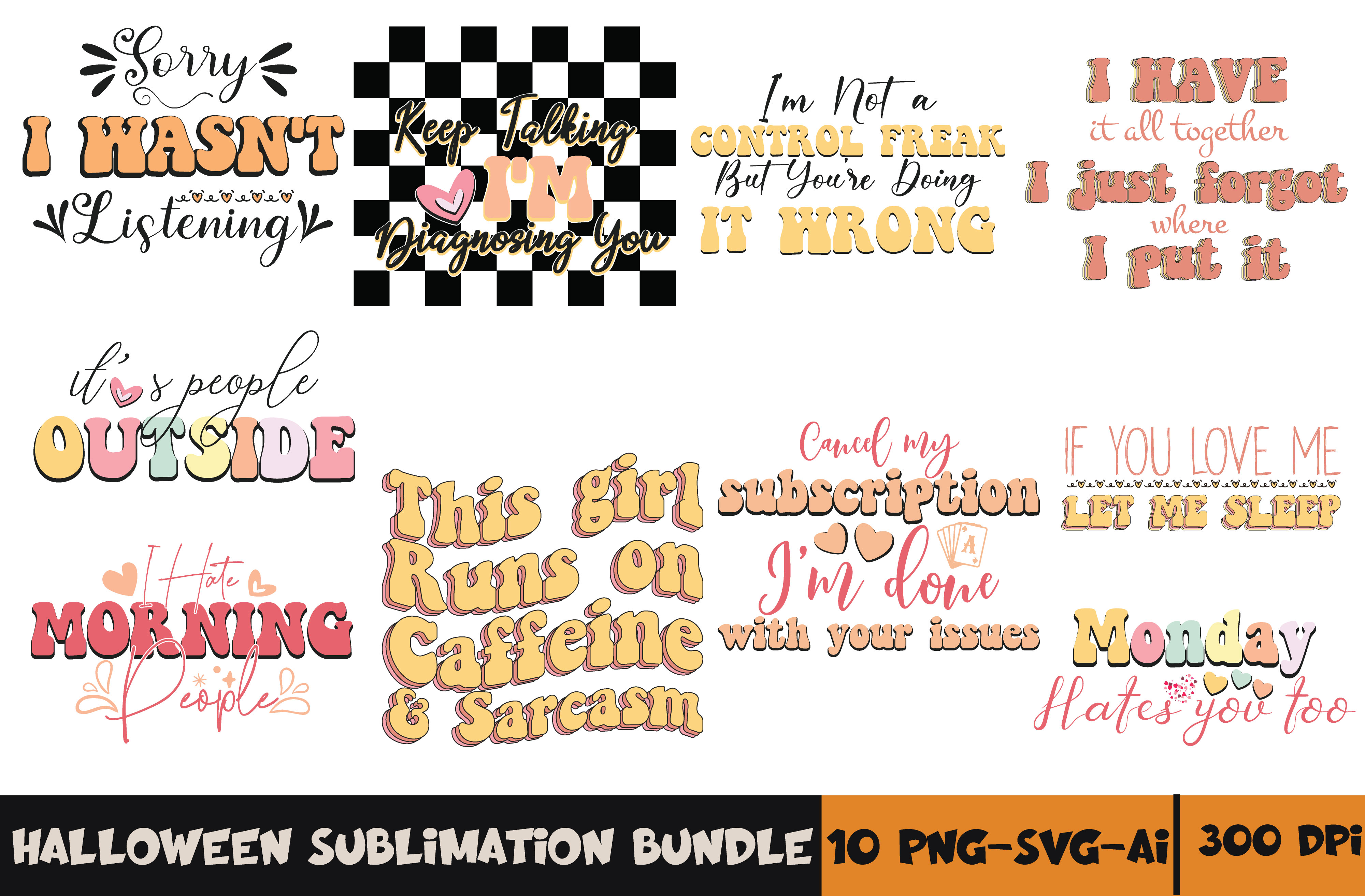 Sarcastic Svg Bundle Graphic by TigerDesigns · Creative Fabrica