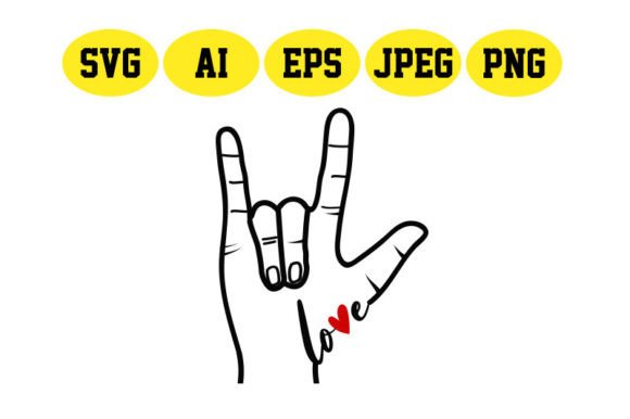 Craftin Asl American Sign Language ASL SVG Bundle Bundle · Creative Fabrica