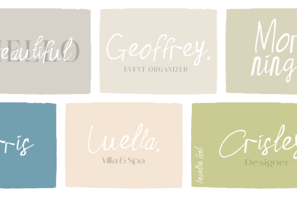 Anjellin Script Font - Preview 4