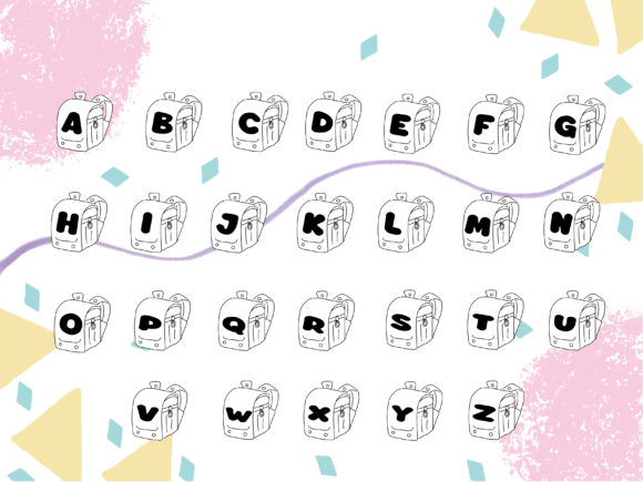 Backpackin Font - Preview 1