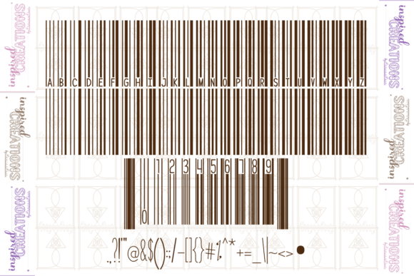 Barline Font - Preview 1