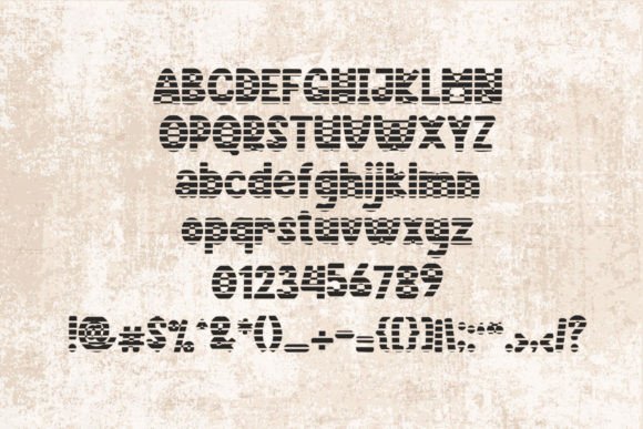 Belang Belang Font PNG with transparent background - Preview 4