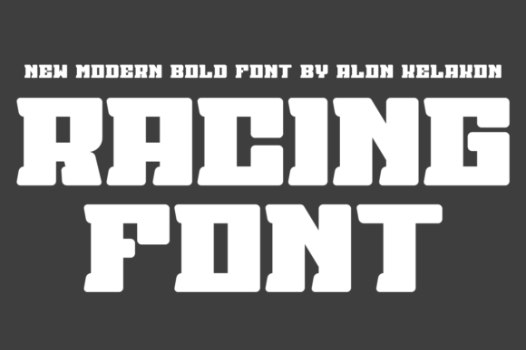 Bold Speedy Font - Preview 1