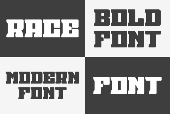Bold Speedy Font - Preview 2