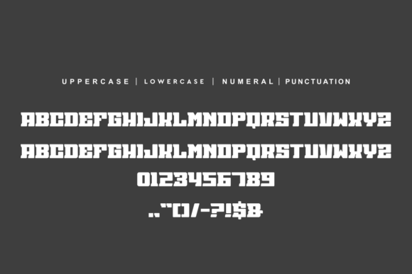 Bold Speedy Font - Preview 3