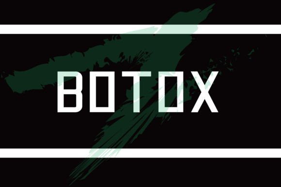 Botox Font - Preview 2