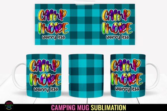 Camp More I Camping Mug Sublimation Png Graphics