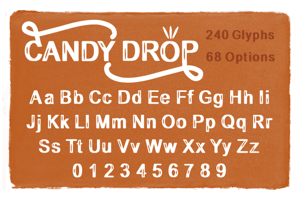 Candy Drop Font - Preview 1