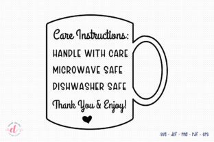 Care Card Instruction SVG Bundle Graphic by CraftlabSVG · Creative Fabrica