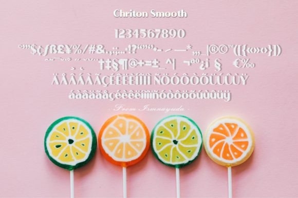 Chriton Smooth Font - Preview 5