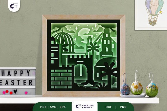 Easter 3D SVG Cut Files for Paper Crafts - Creative Fabrica