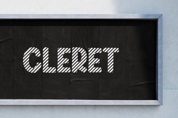 Cleret Font - Preview 1
