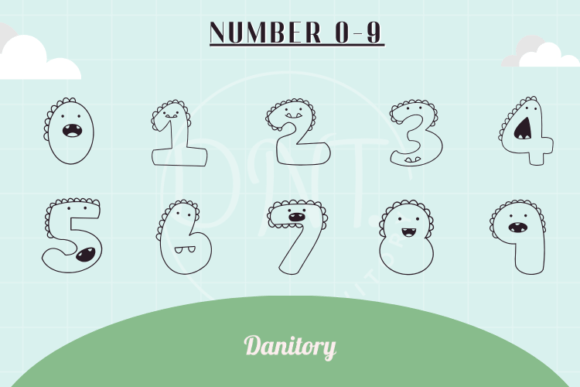 Dinosaur Font - Preview 2
