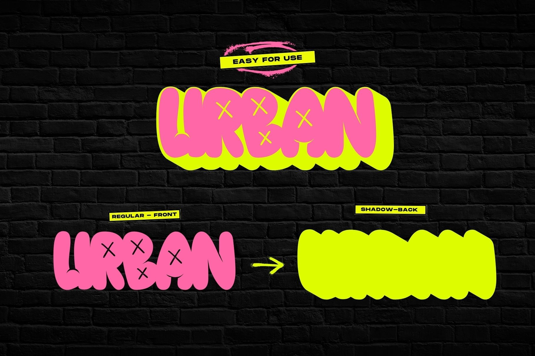 Graffiti Bubble Font - photo 3